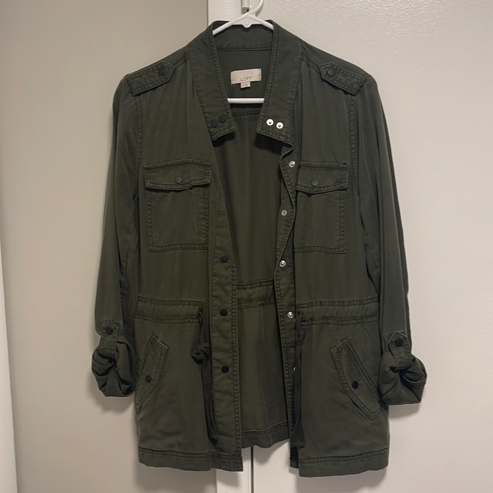 Loft Army Green Jacket